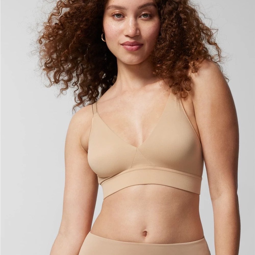 Soma‎ EMBRACEABLE Wireless Unlined Bra Size 36A White